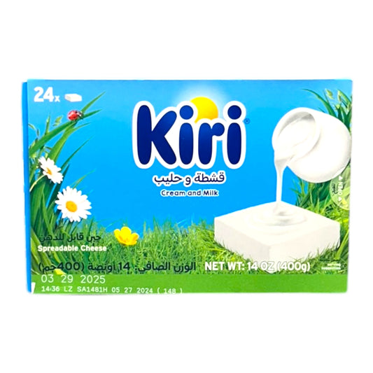 Kiri - Spreadable Cheese, 400g, 24 Pack